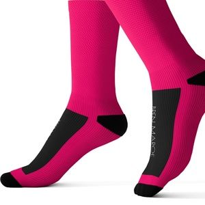 BREN MAROE Women Pink Designer Socks